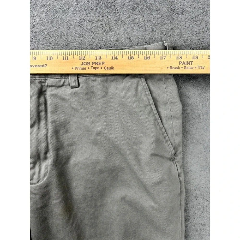 Polo Ralph Lauren Preston Pant Mens 35x30 Gray Cotton Chino Straight Leg Pants